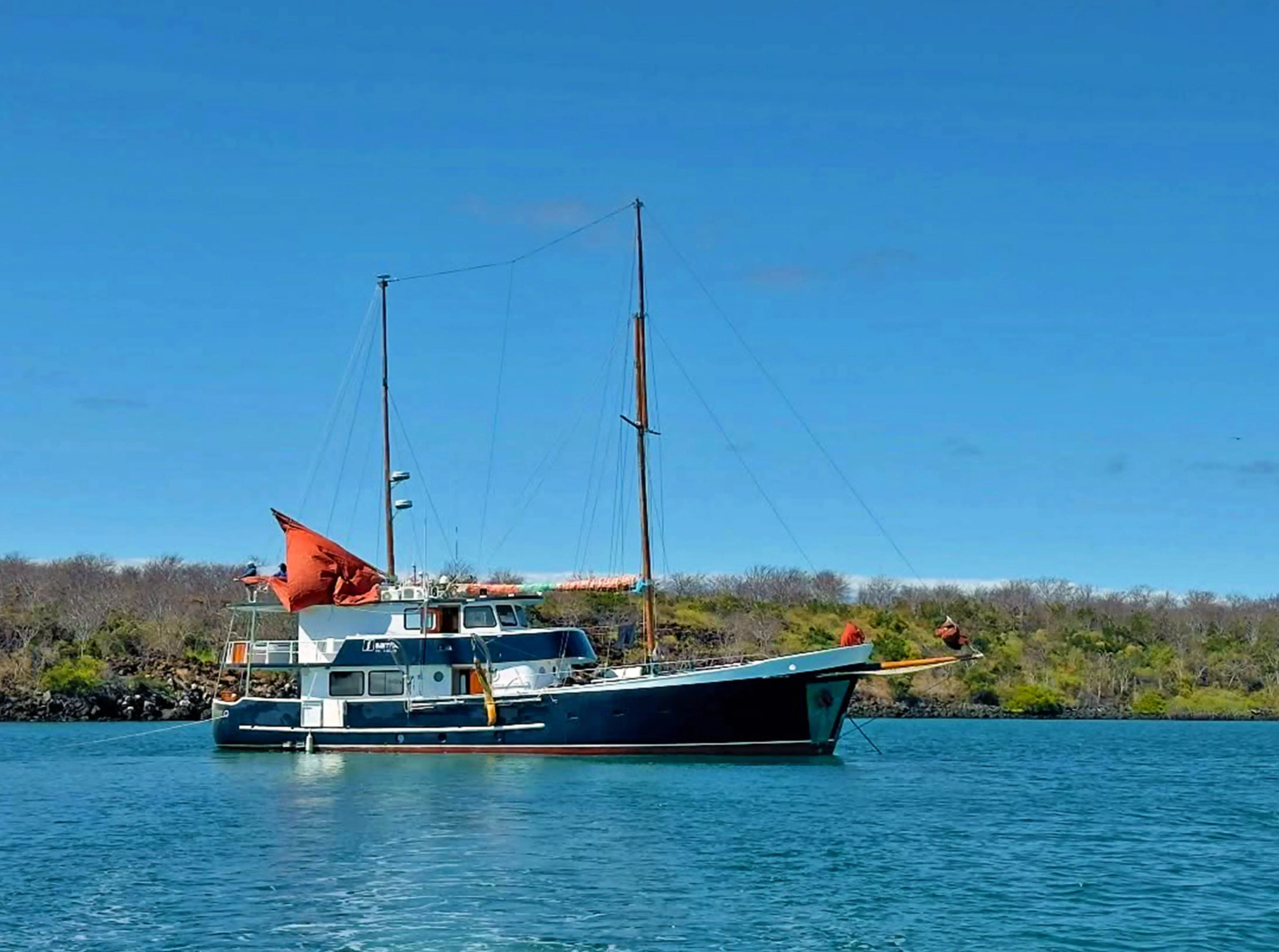 Samba, bateau de croisière aux Galápagos