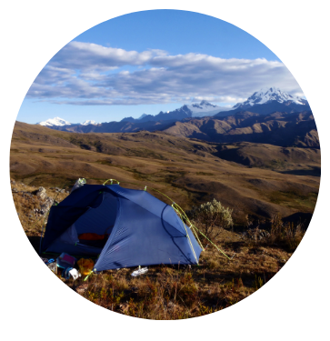 Campement en altitude
