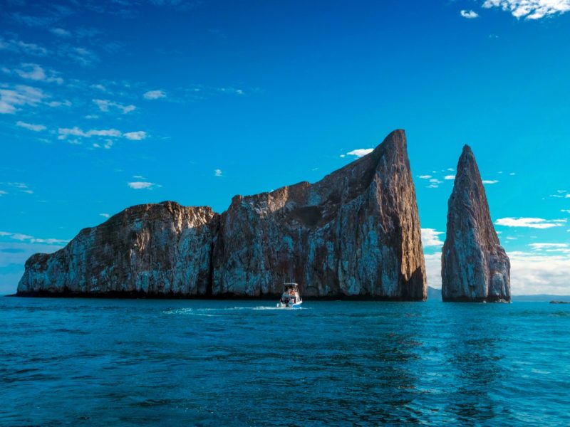Galapagos kicker rock