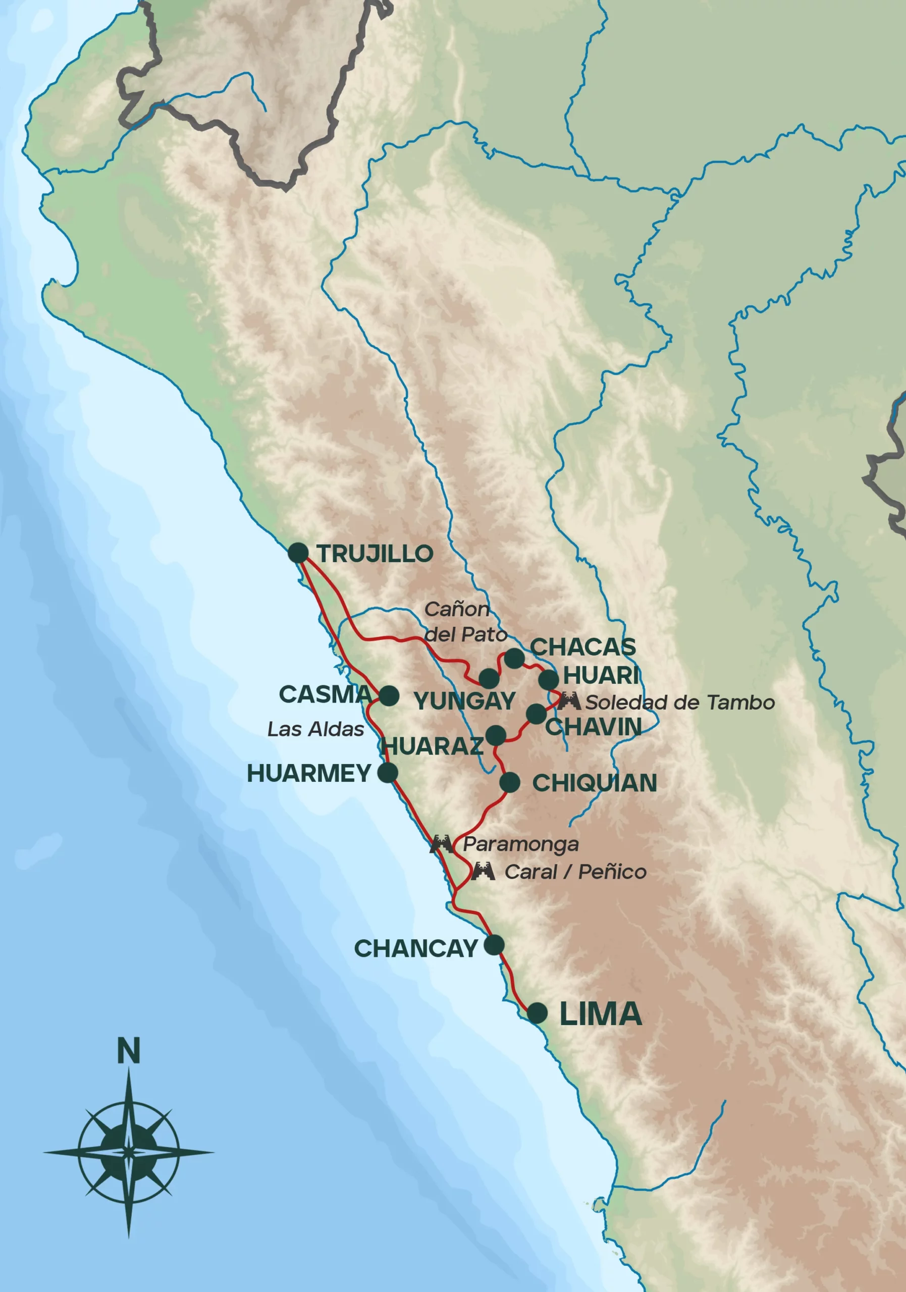 Cordillère blanche et déserts d&rsquo;Ancash