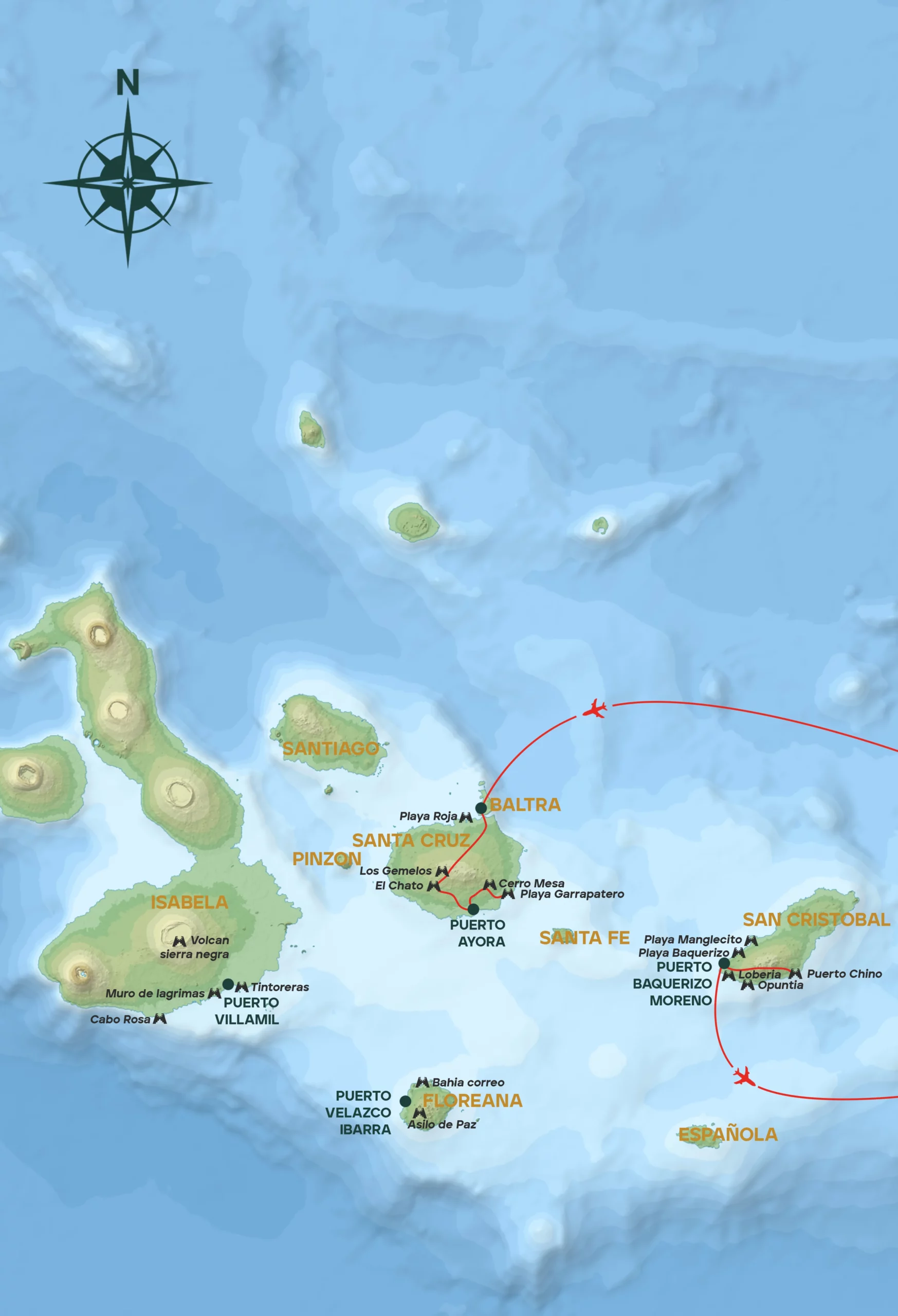 Galápagos d&rsquo;île en île, l&rsquo;aventure entre volcans et récifs